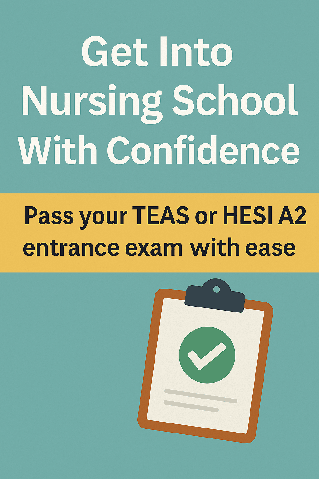 Because Getting Into Nursing School Shouldn’t Feel Impossible